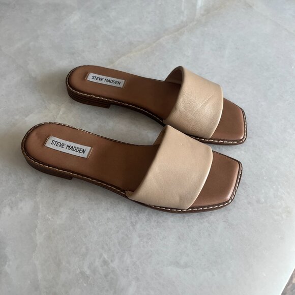 Steve Madden Slides Sandals Size 8.5 - Picture 4 of 6